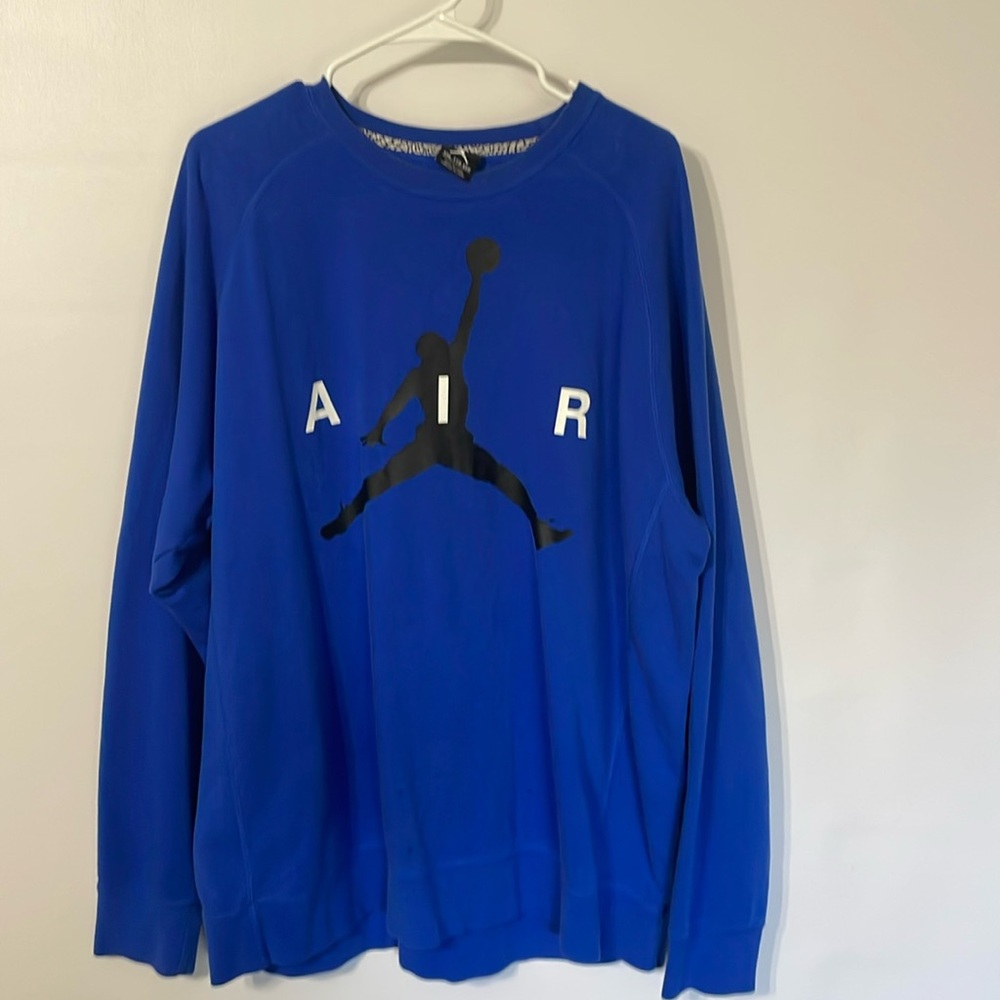 Jordan xxl blue sweater